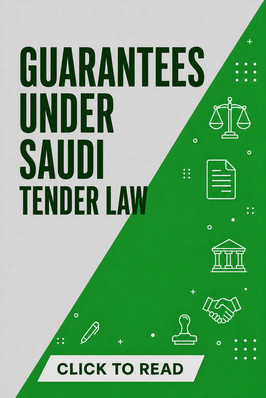 Guarantees under Saudi Tender Law